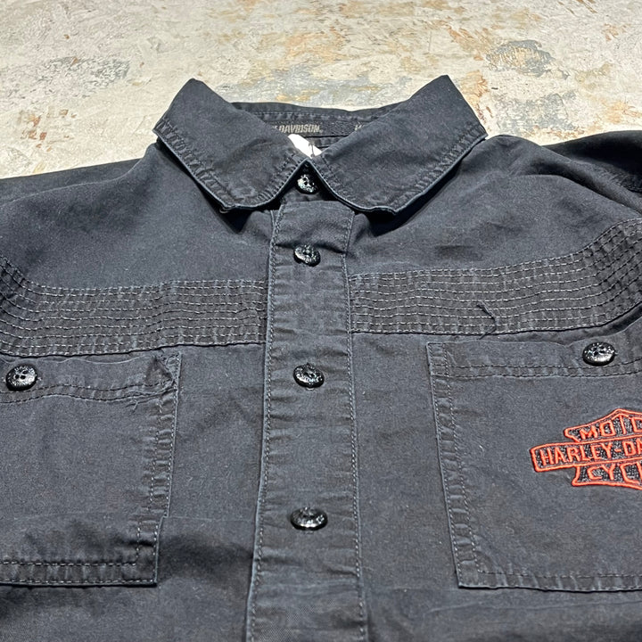 #4315 Harley-Davidson ハーレーダビッドソン L/S Work Shirts/ワークシャツ/サイズM