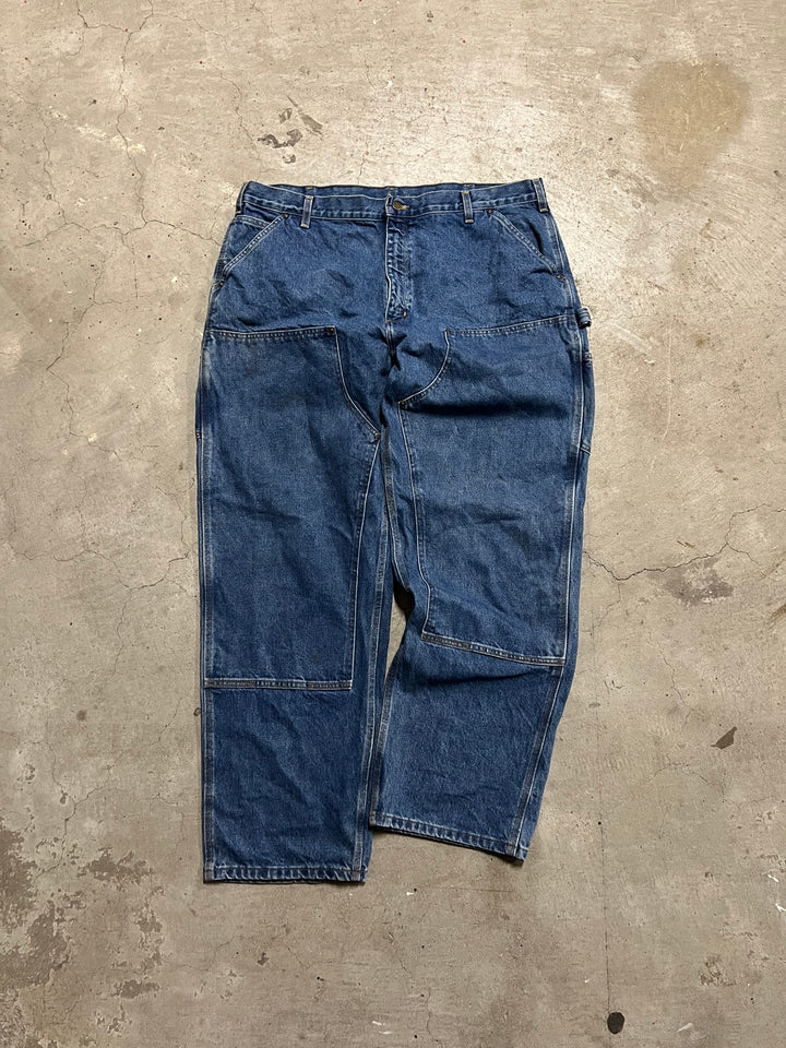 #MA11 古着 Carhartt/カーハート Double-Knee Painter Pants/ダブルニー ペインターパンツ/ジーンズ/デニムパンツ/実寸サイズ40×31