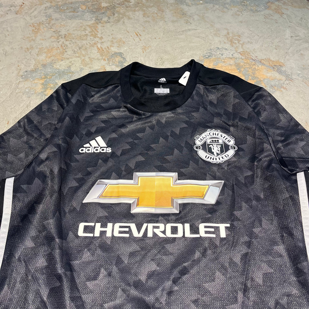 #4446 古着 MANCHESTER UNITED/マンチェスター ユナイテッド/adidas/アディダス/Football/フットボール/オールド・トラッフォード/サイズL