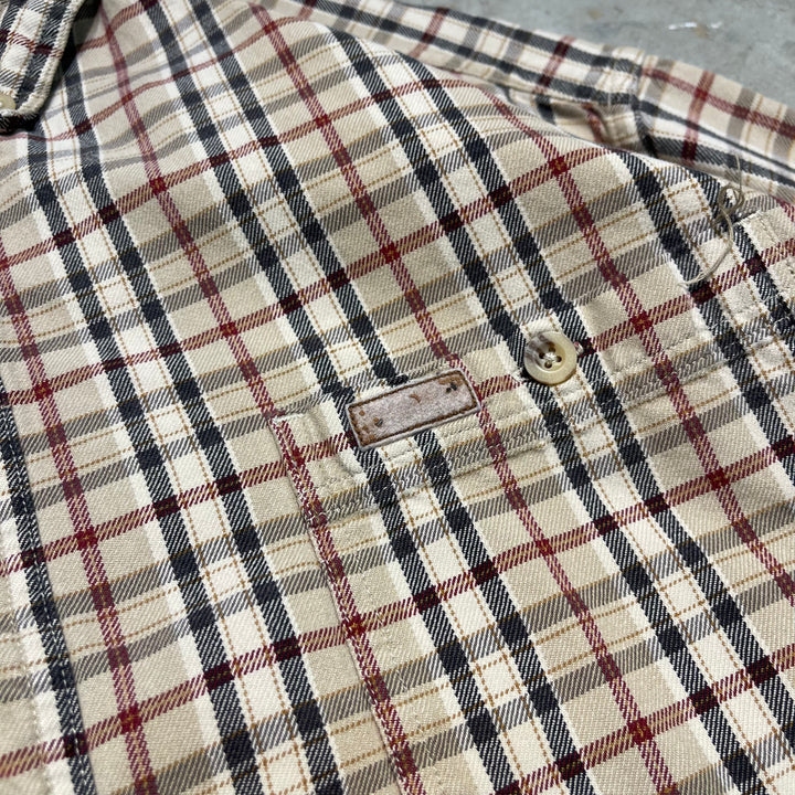 #4344 L.L.Bean/エルエルビーン L/S Check Shirts/チェックシャツ サイズ2XL