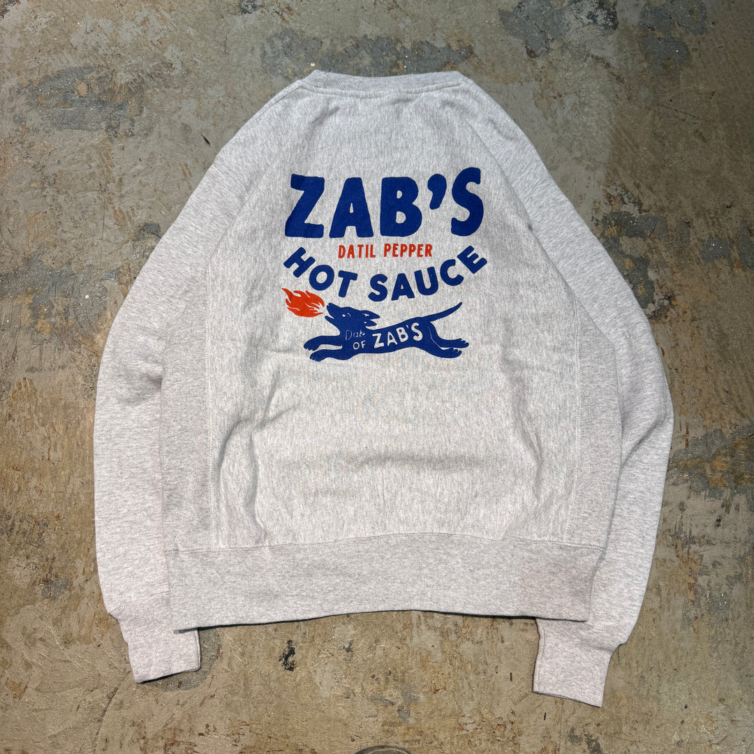 古着 Champion/ チャンピオン/リバースウィーブ/ クルーネックスウェット/企業ロゴ/サイズM