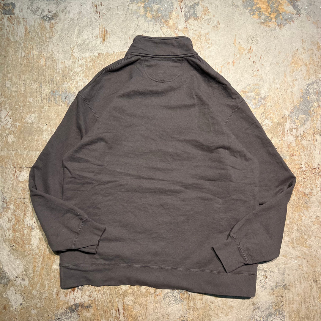 #1978 古着 Unknow/Half zip sweat/ハーフジップスウェット/サイズXL