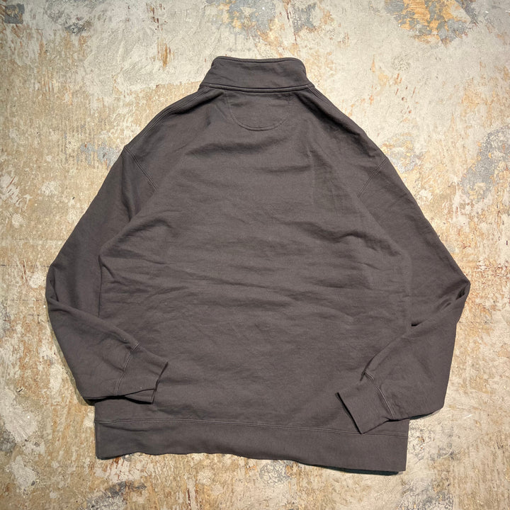 #1978 古着 Unknow/Half zip sweat/ハーフジップスウェット/サイズXL