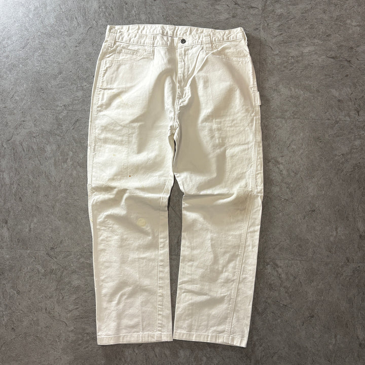 古着 Dickies×SHERWIN WILLIAMS ディッキーズ× シャーウィン・ウィリアムズ ペインターパンツ  実寸サイズ35×28