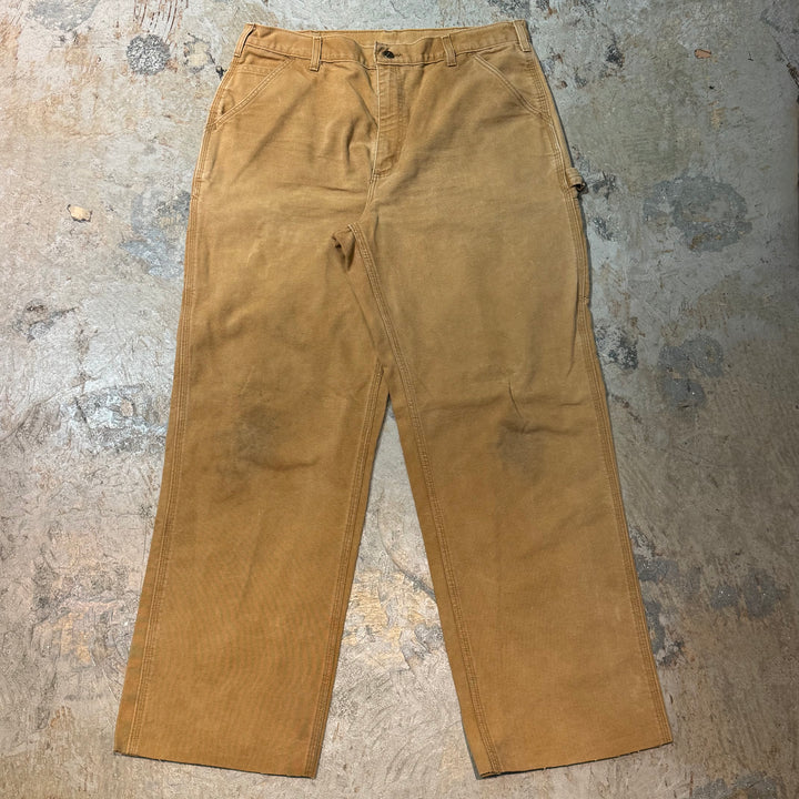 古着 Carhartt/カーハート/ダック地ペインターパンツ/実寸サイズ35×30