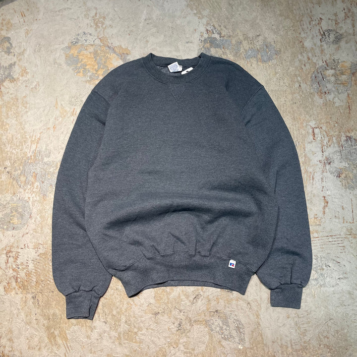 #3533 古着/Russell/ラッセル/Crewneck sweat/クルーネックスウェット/ブランクスウェット/無地/サイズM