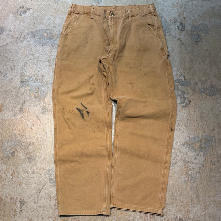 古着 Carhartt/カーハート/ダック地ペインターパンツ/実寸サイズ35×31