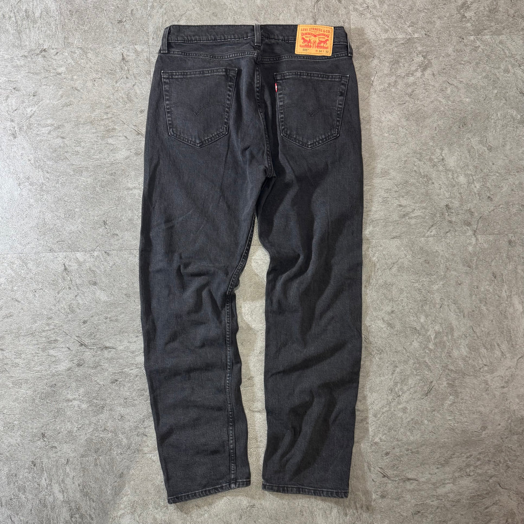 古着 Levi's/ リーバイス/ ブラックデニムパンツ/ 505/ 実寸サイズ31×31