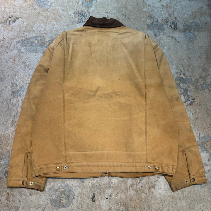 古着 Dickies/ ディッキーズ/ デトロイトジャケット/ 裏地ブランケット/ 襟コーデュロイ/サイズXL
