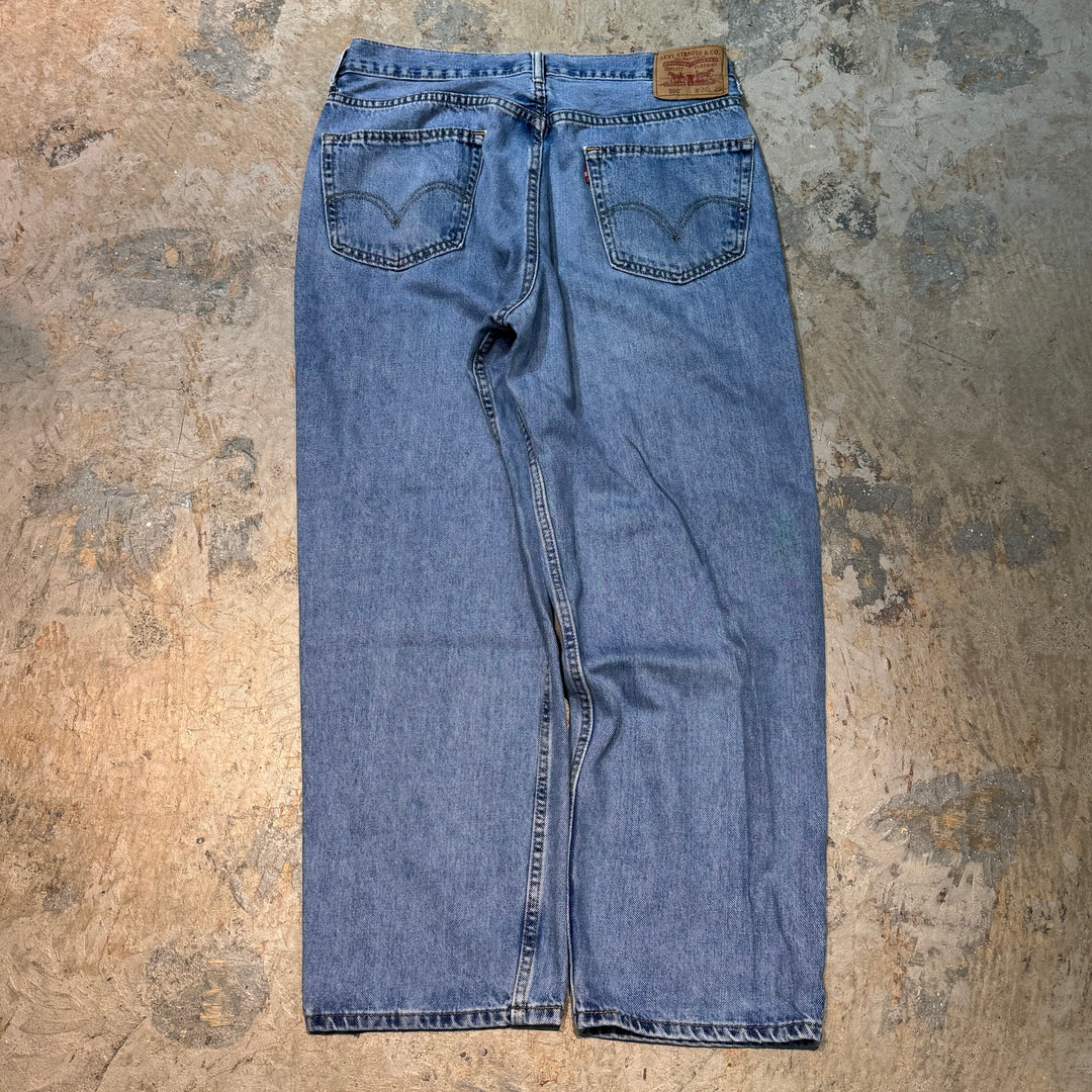 旧衣服Levi's/李维斯/牛仔裤/ 550/实际尺寸32×27