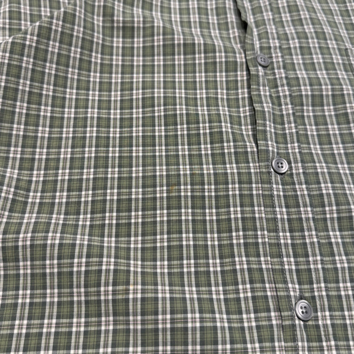 古着 GAP/ ギャップ/ ボタンダウン半袖シャツ/ チェック柄/ サイズXL