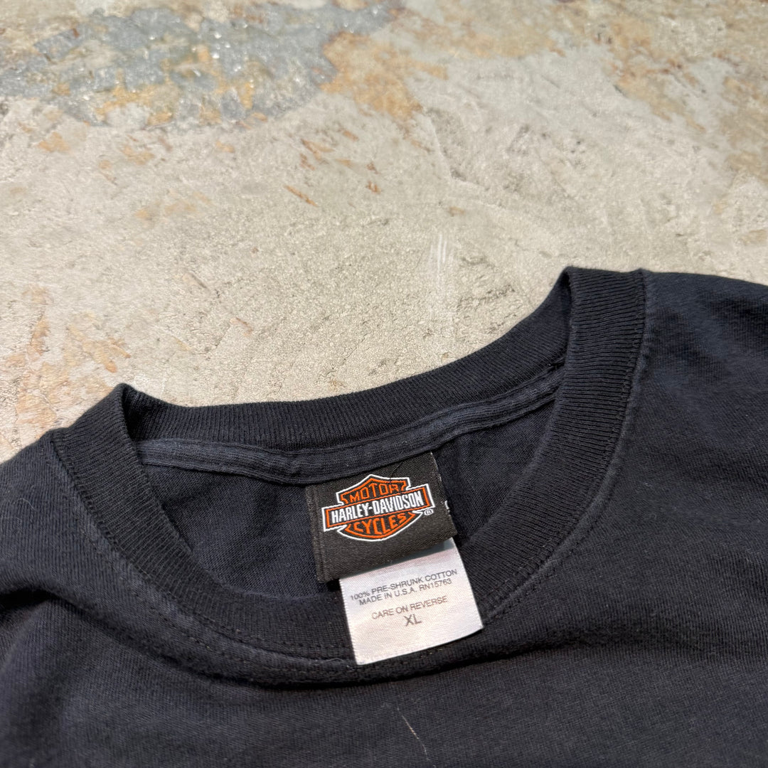古着 USA製 Harley-Davidson/ハーレーダビッドソン/ プリントTシャツ/ サイズXL