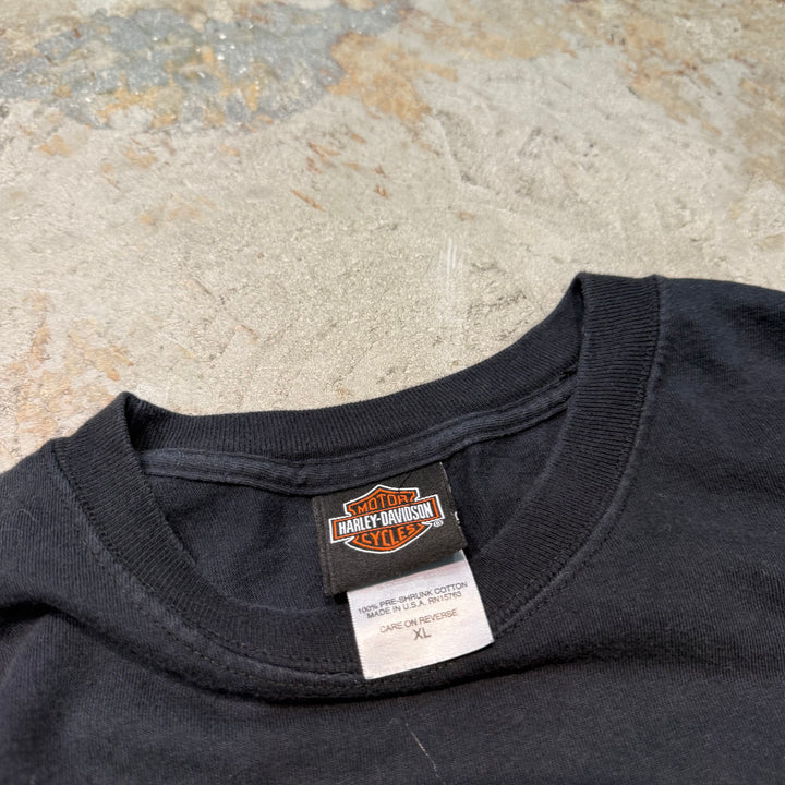 古着 USA製 Harley-Davidson/ハーレーダビッドソン/ プリントTシャツ/ サイズXL