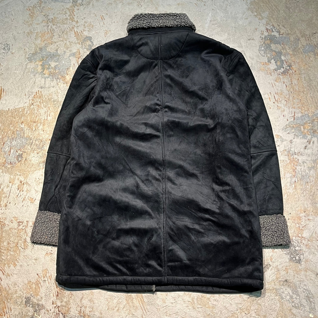 #3183 古着 Unknow/front button Shearling Jacket/フロントボタンシアリングジャケット/ハーフ丈/サイズL相当