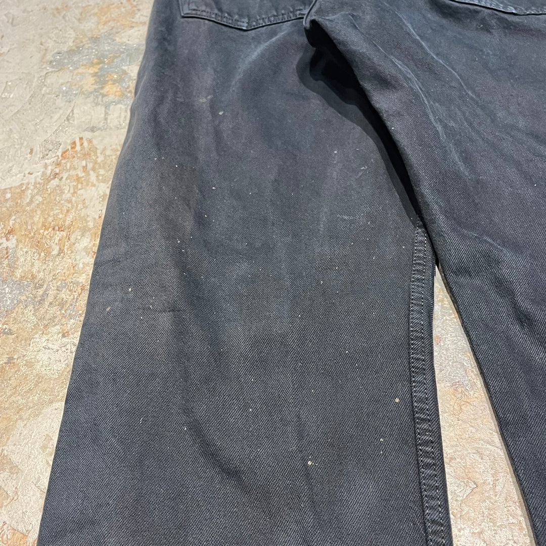 #4430 古着 Levi's/リーバイス/Black Denim Pants/ブラックデニムパンツ/501/サイズ36×32