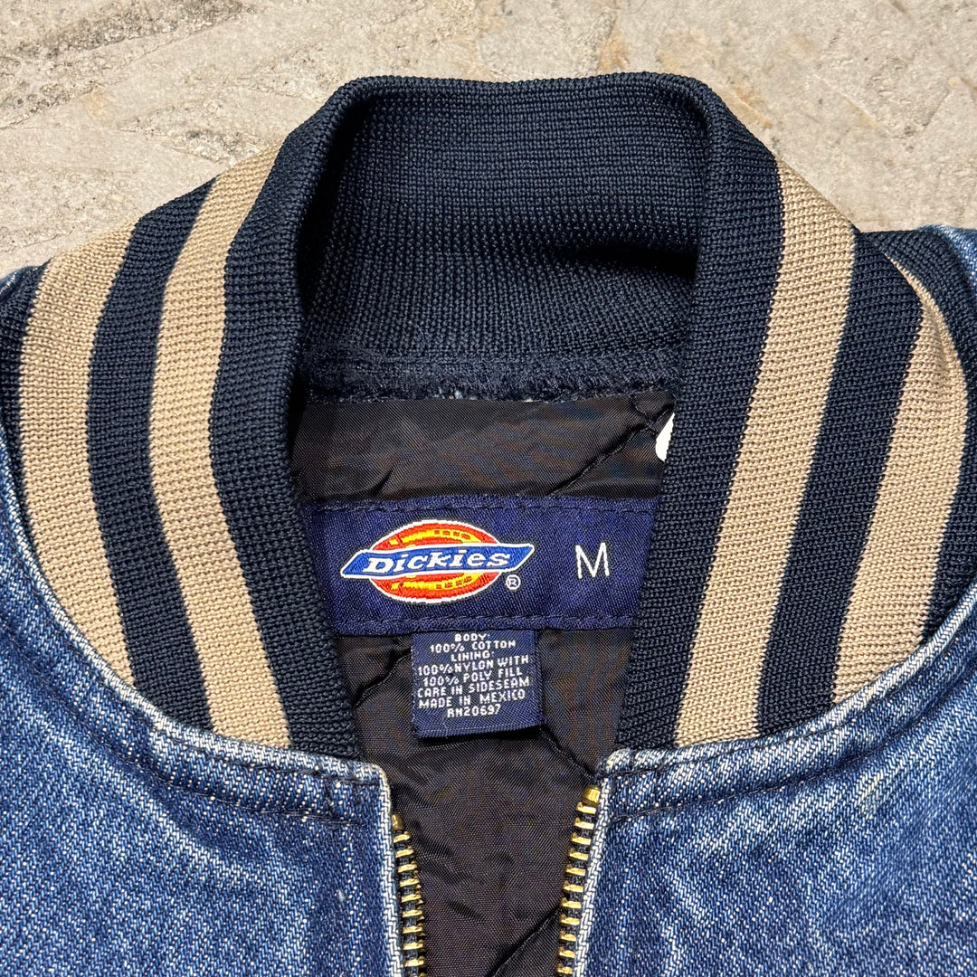 古着Dickies/ディッキーズ/ デニムスタジャン/ サイズM