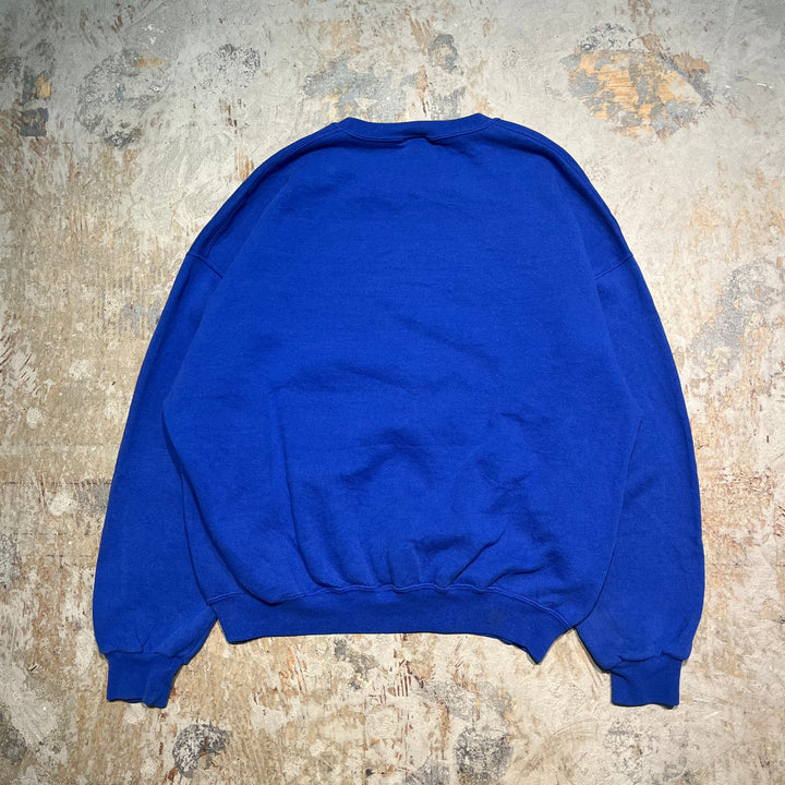 #1912 古着 90's RUSSELL ATHLETIC/ラッセルアスレチック / Crewneck sweat/クルーネックスウェット/カレッジロゴ/HUNTLAND/サイズXXL