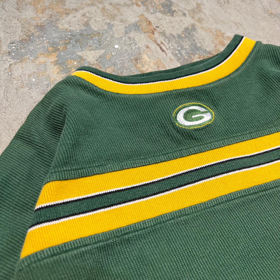 #1990 古着 CADRE athletic/カドレアスレチック/Crewneck Sweatshirts/クルーネックスウェット/PACKERS/パッカーズ/NFLチーム/サイズXL