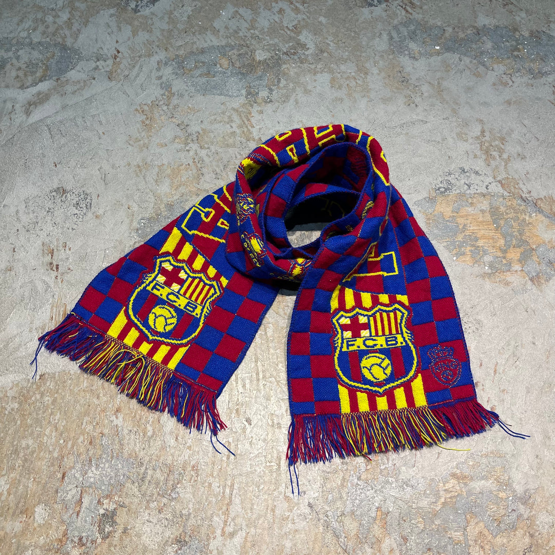 #2085 古着 サッカーマフラー / BARCELONA / SURPERCAMPION