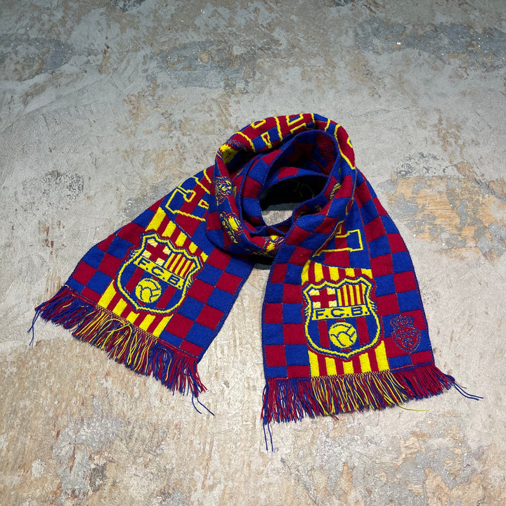 #2085 古着 サッカーマフラー / BARCELONA / SURPERCAMPION