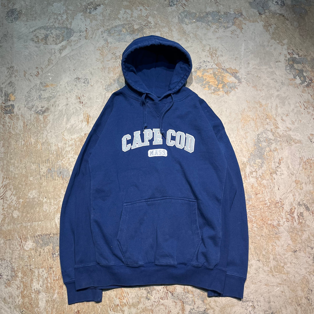 #1969 古着 Unknow/Pull Over Hoody /プルオーバーパーカー/カレッジロゴ/サイズ2XL