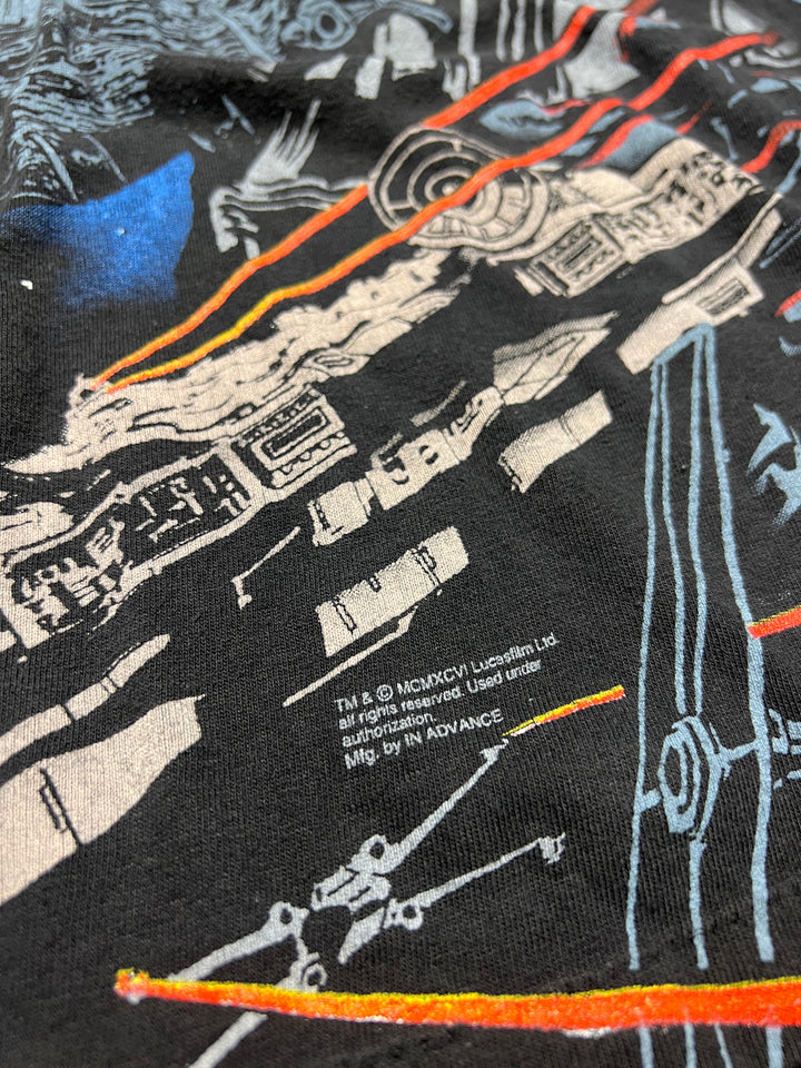 #MA100 古着 ~90's USAVINTAGE / STARWARS/スターウォーズ ダース・ベイダー / ヴィンテージ シングルステッチ Tシャツ/サイズS相当