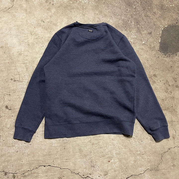 #4100 古着 Unknow/Crew Neck Print Sweat/クルーネックプリントスウェット/HERITAGE / NEW JERSEY/ニュージャージー州/企業系/サイズXL