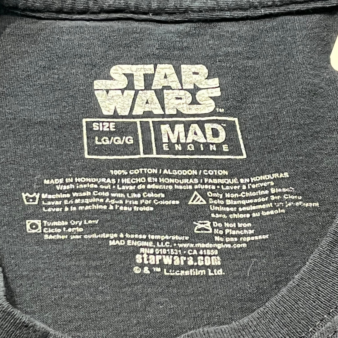 Used clothing STAR WARS/ Star Wars/ Movie T-shirt/ BOBR FETT/ Boba Fett/ Size L