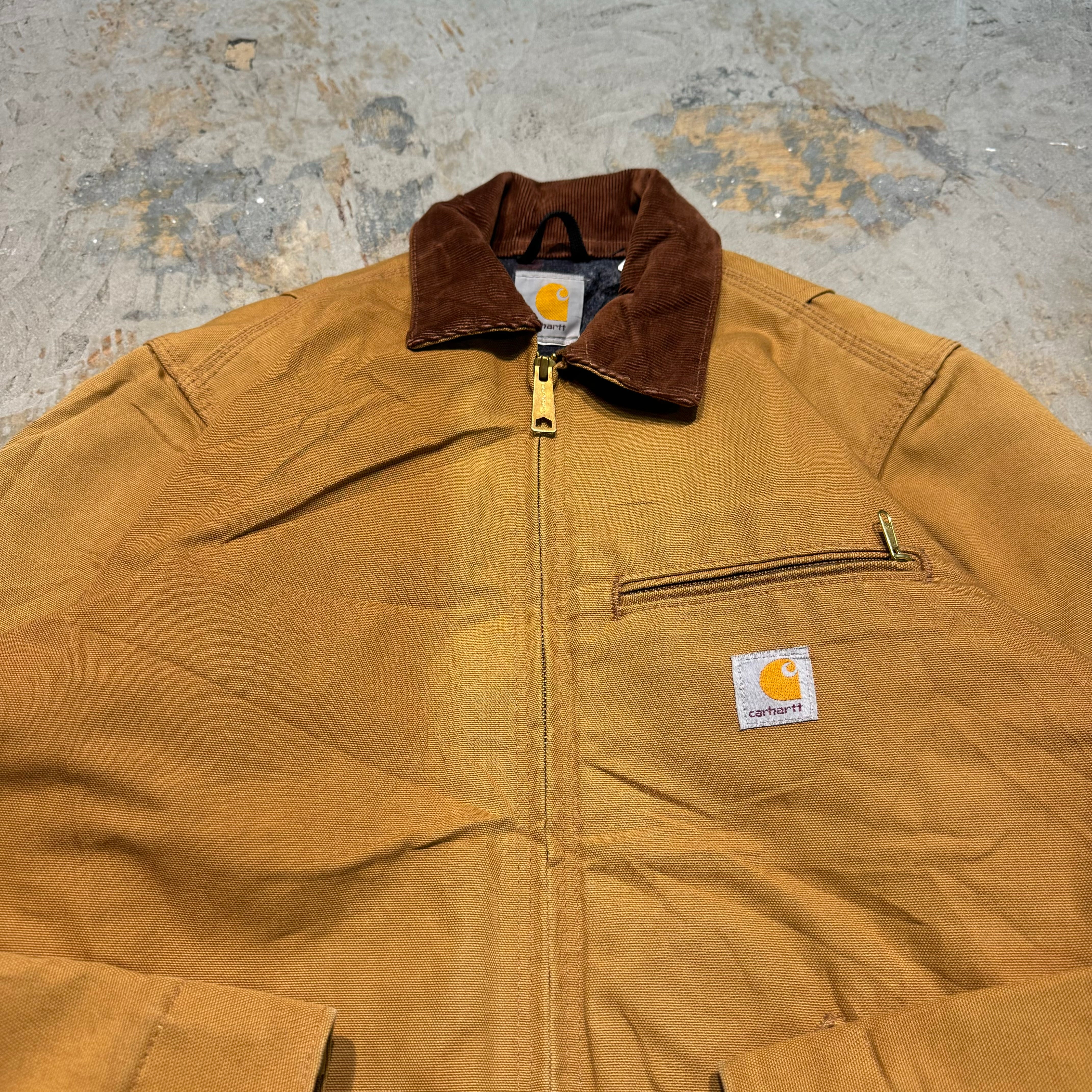 古着 carhartt/ カーハート/ デトロイトジャケット/ ダック地/ 裏地