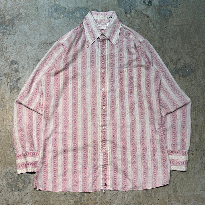 古着 USAVINTAGE/ 総柄/ 長袖シャツ/ サイズM相当
