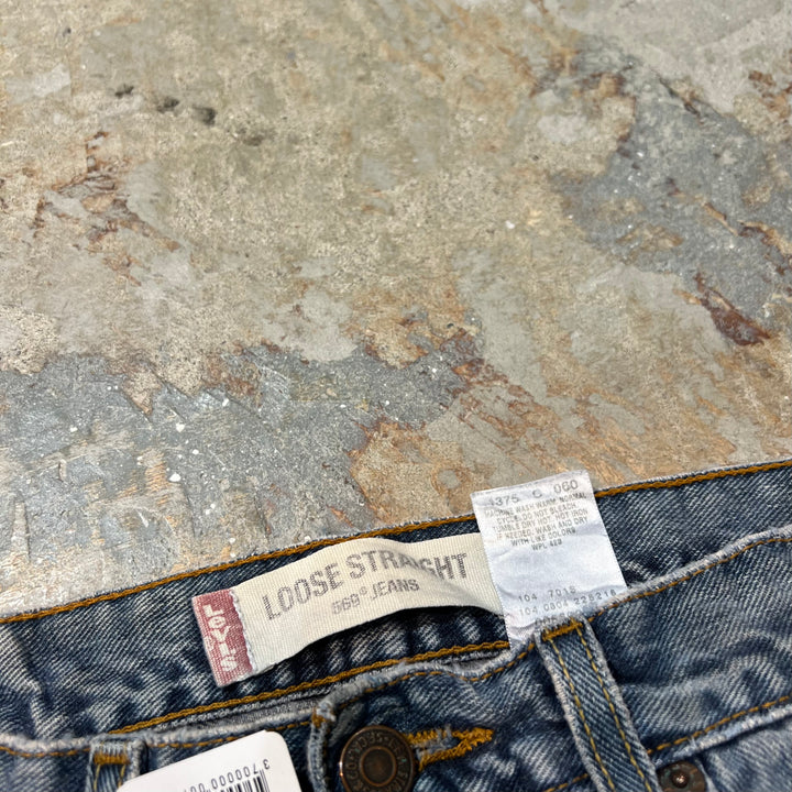 古着 Levi's/リーバイス/Denim Pants/デニムパンツ/569/実寸サイズ31×29