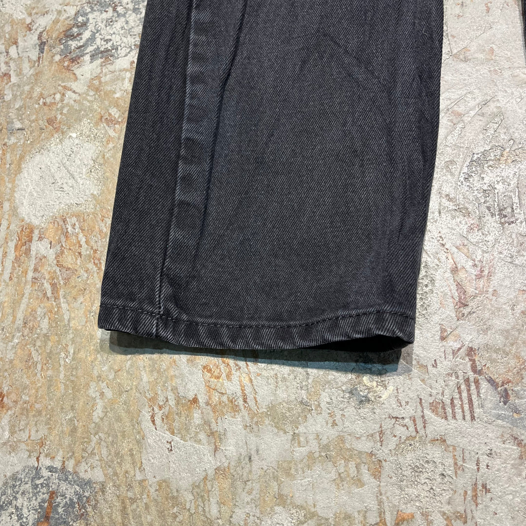 #4187 古着 Levi's/リーバイス/Black Denim Pants/ブラックデニムパンツ/505/サイズ35×30