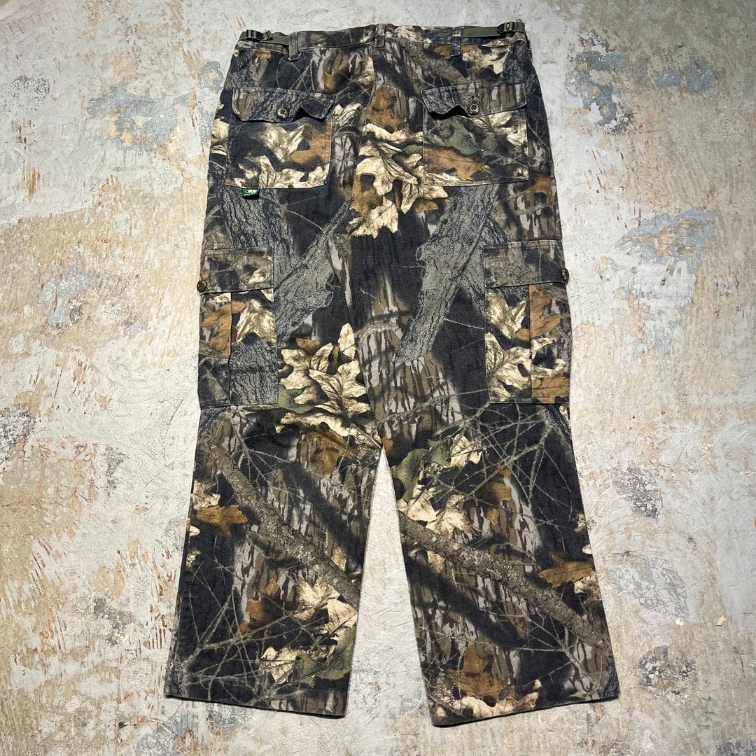 #4220 古着 Unknow/Chamois cross real tree work Pants/シャモアクロスリアルツリーワークパンツ/リアルツリー柄/サイズL