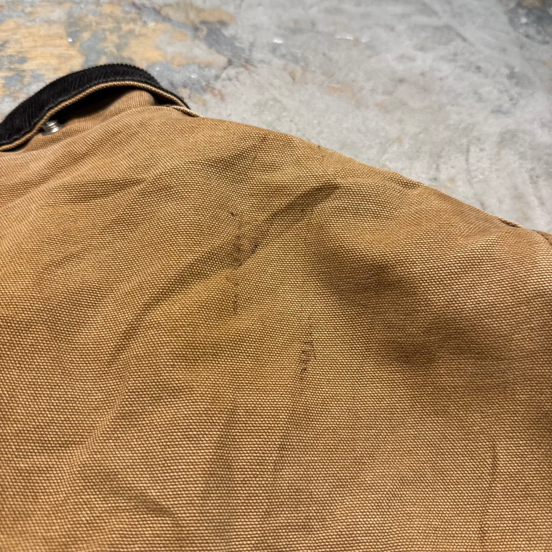 古着 carhartt/ カーハート/ トラディショナルコート/ 裏地キルティング/ 襟コーデュロイ/ サイズ2XL