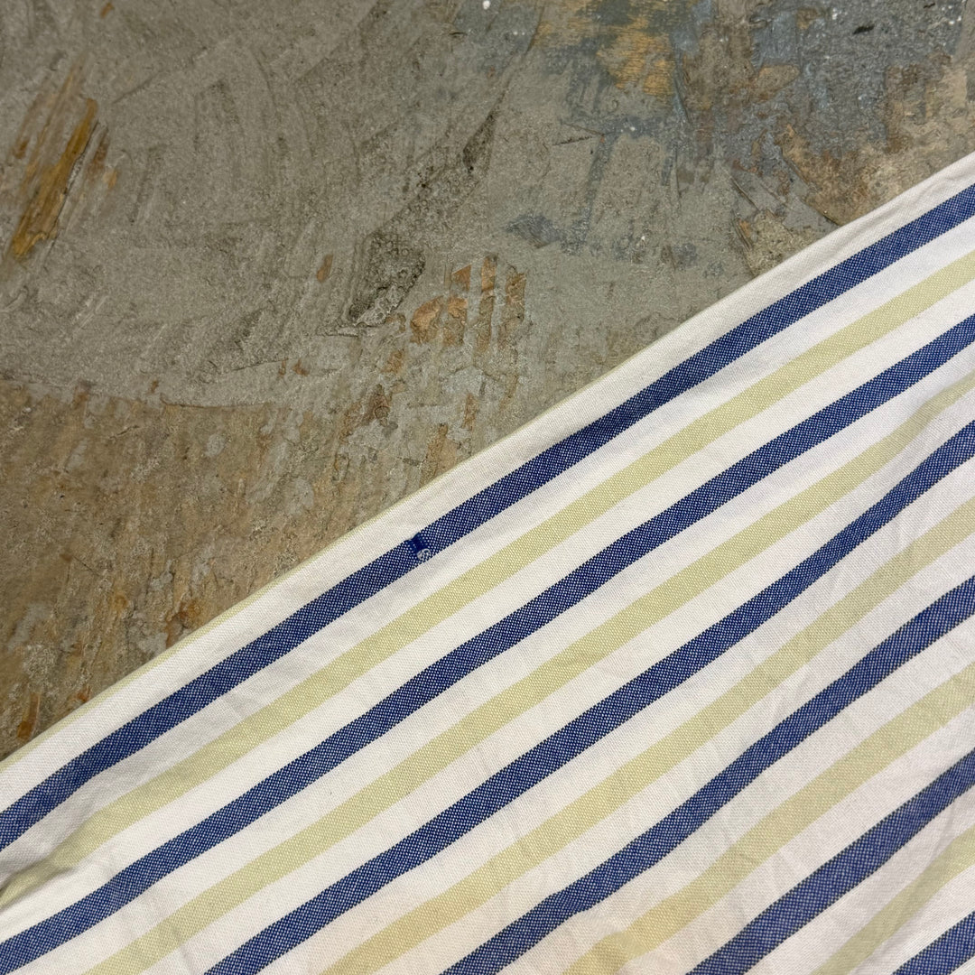 古着 Eddie Bauer/エディー･バウアー/ ボタンダウン長袖シャツ/ストライプ柄/サイズL