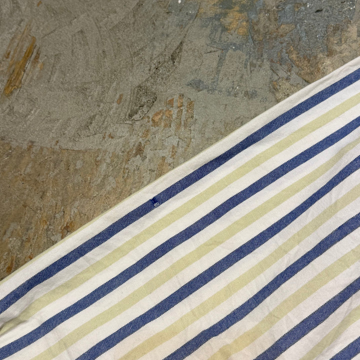 古着 Eddie Bauer/エディー･バウアー/ ボタンダウン長袖シャツ/ストライプ柄/サイズL