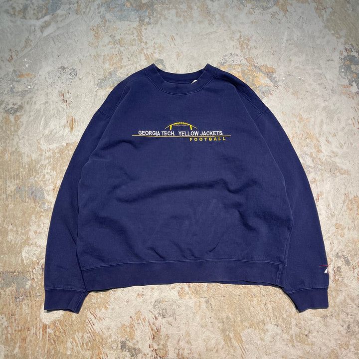 #2073 古着PRO PLAYER/プロプレイヤー /Crewneck Sweat/クルーネックスウェット/刺繍ロゴ/サイズXL