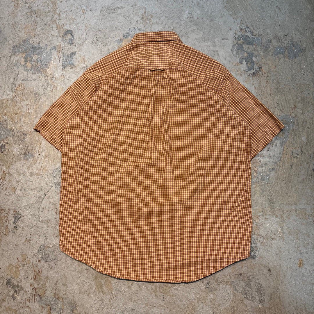 旧衣服cabelas/ kabelas /纽扣短袖衬衫/尺寸M