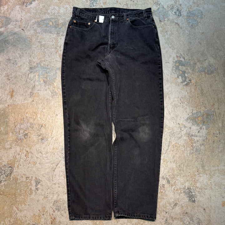 二手衣99's Levi's /李维斯/黑色牛仔裤/ 550/实际尺寸33×32