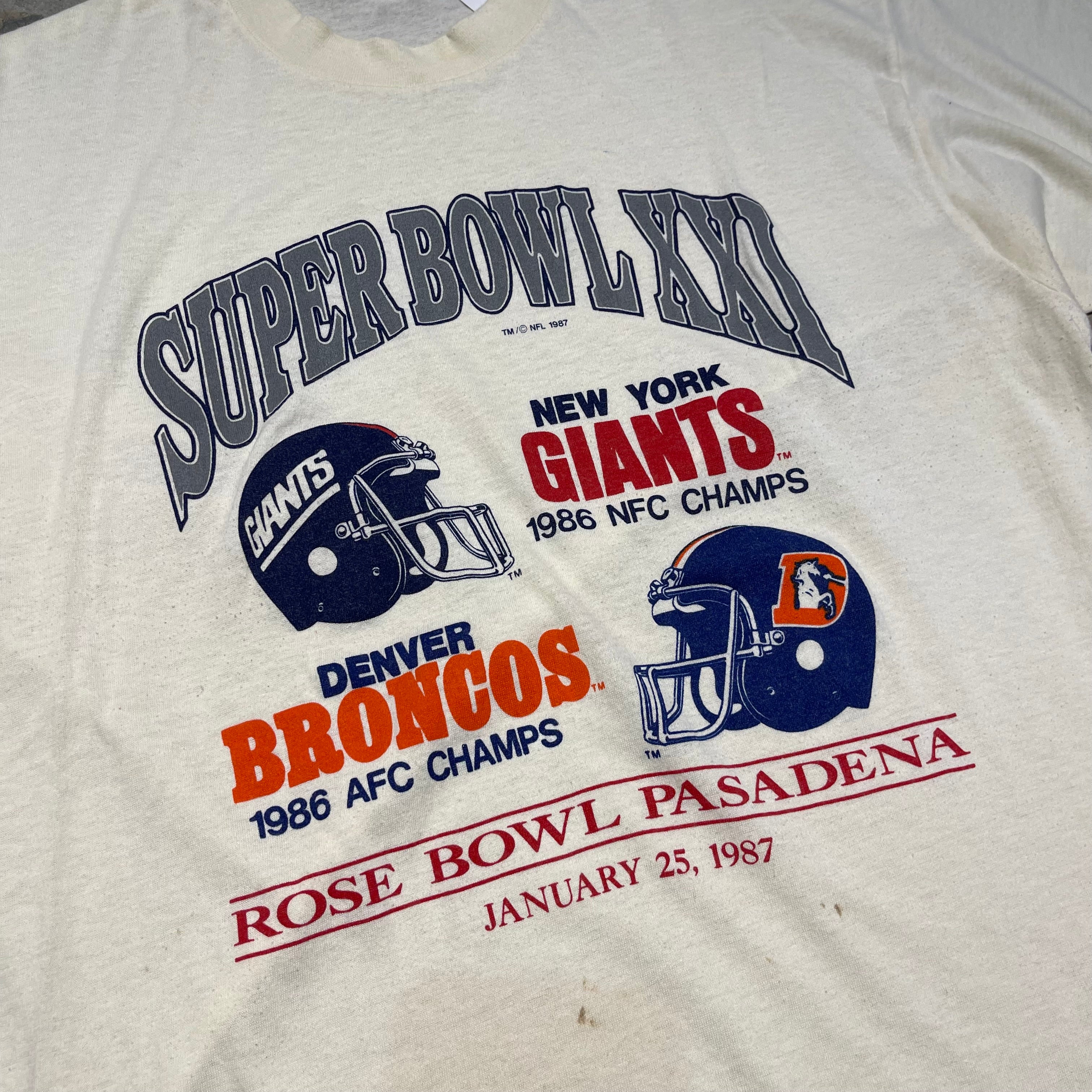 古着 87's NFL / 第21回スーパーボウル / ニューヨーク・ジャイアンツ