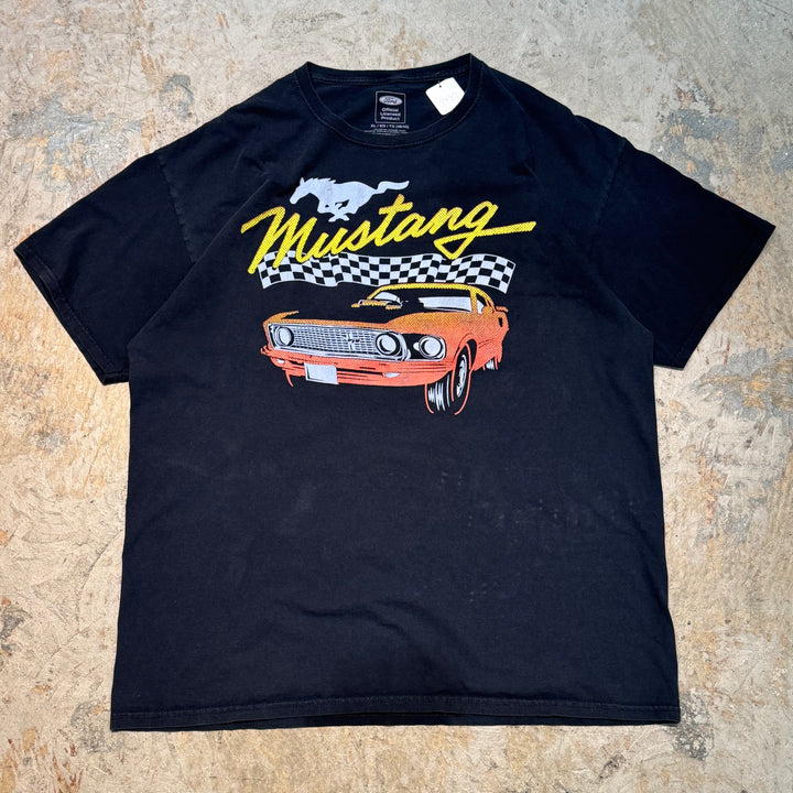 古着 USAVINTAGE/  Ford Mustang /プリントTシャツ/ フォードマスタング/ サイズXL