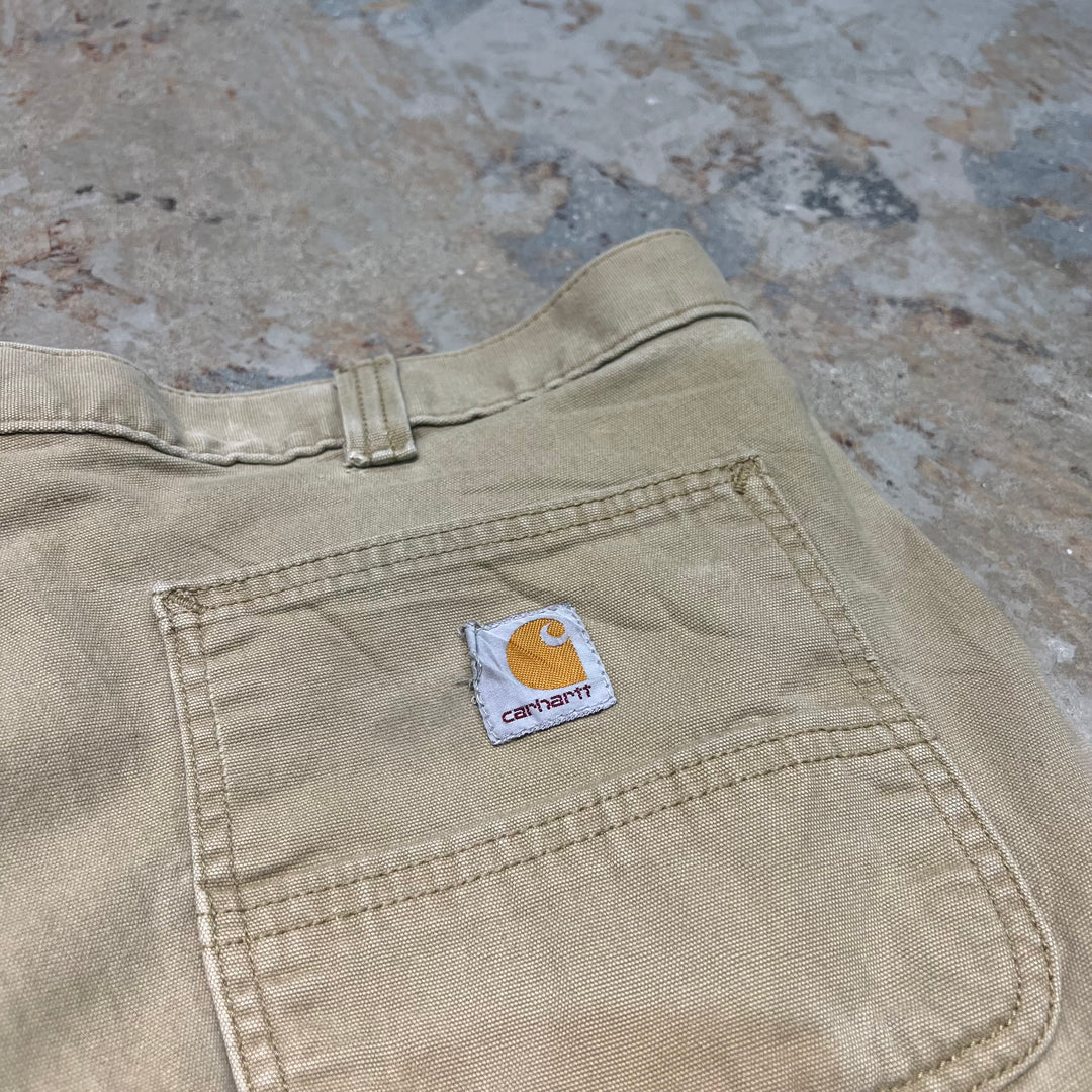 #4741 古着 Carhartt/カーハート/work Pants/ワークパンツ/サイズW38×32