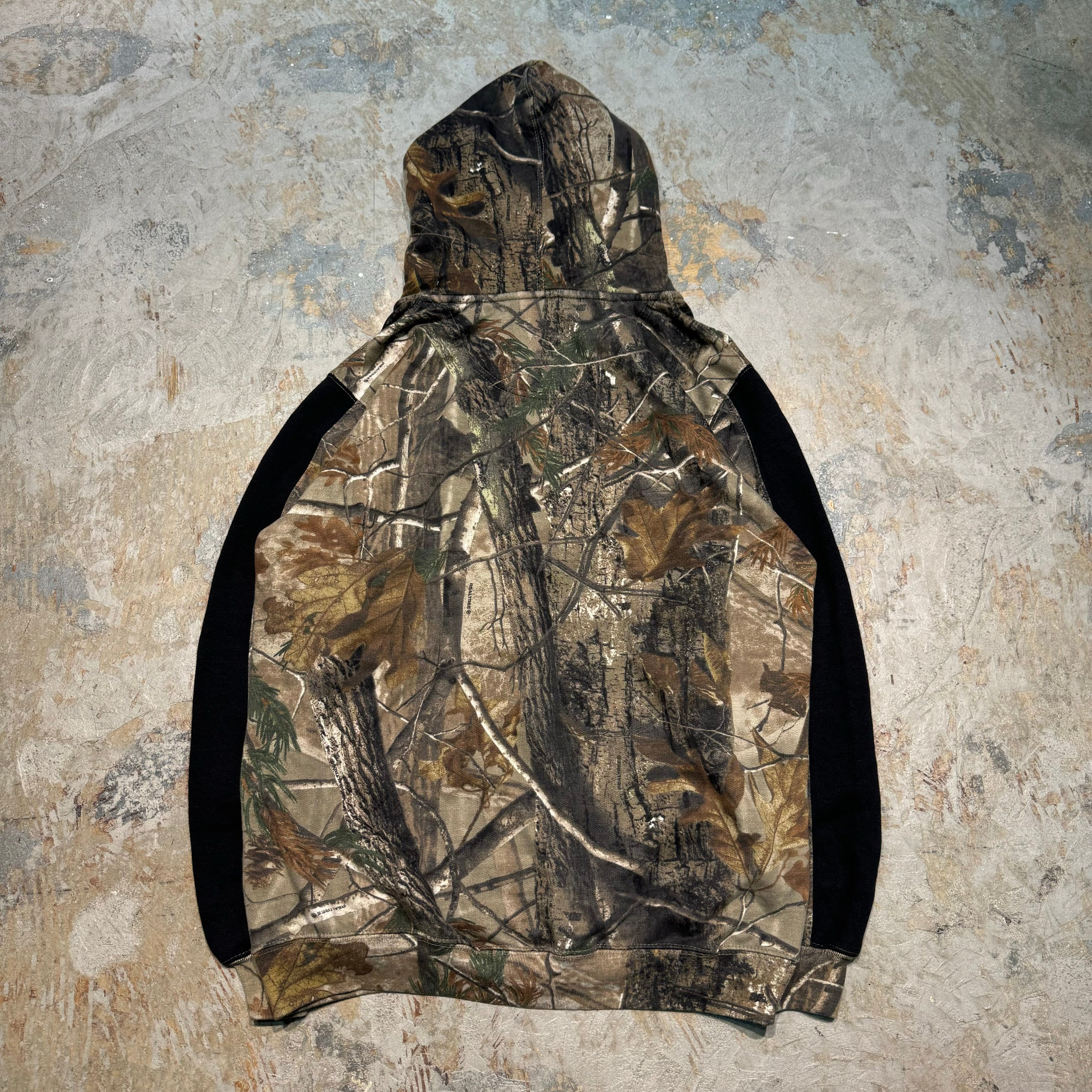 ⭐︎STUSSY⭐︎ リアルツリー柄パーカー Mサイズ 古着 USA Vintage