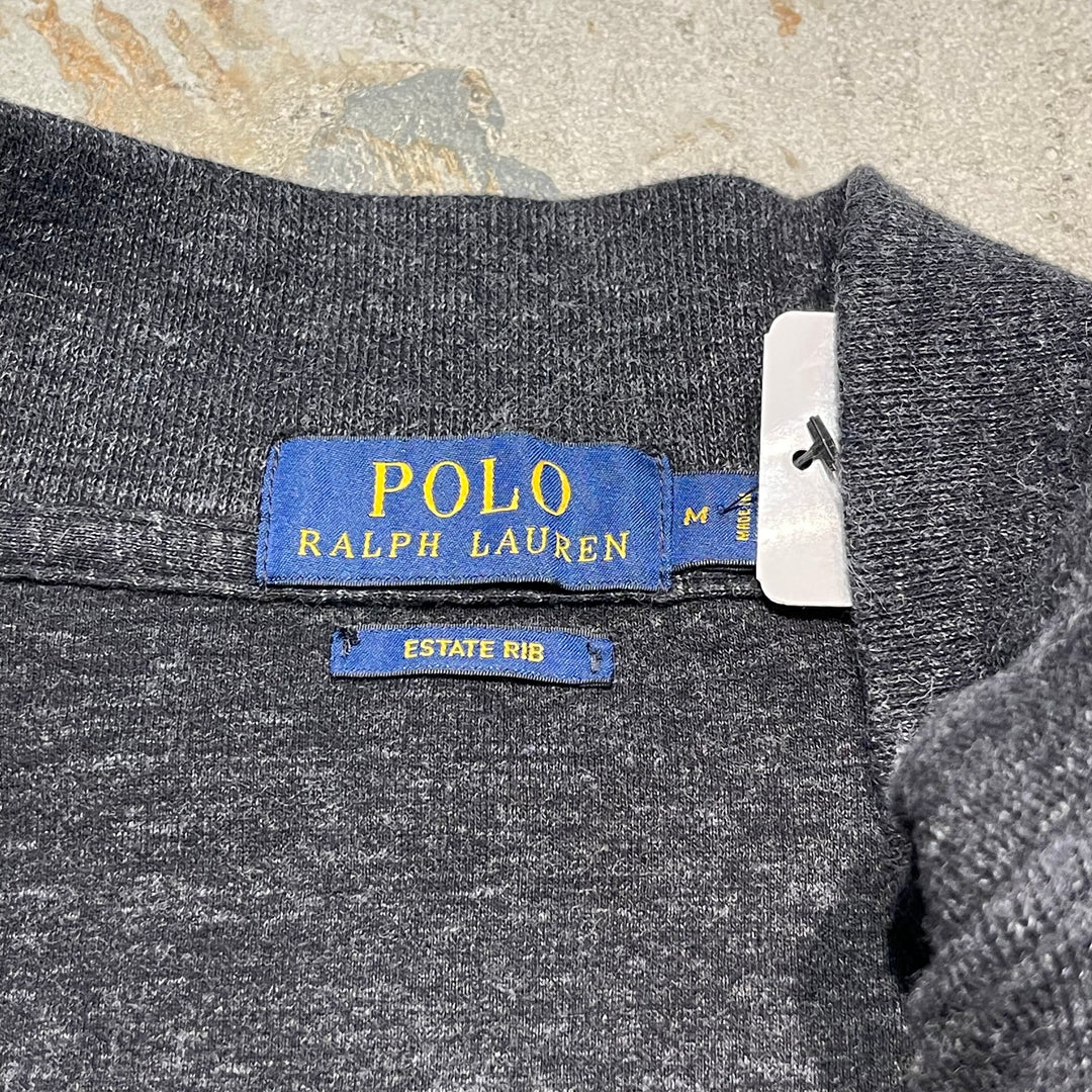 #3334 古着 Polo Ralph Lauren/ポロラルフローレン / Half Zip Cotton Knit Sweater/ハーフジップ コットンニット セーター / サイズM