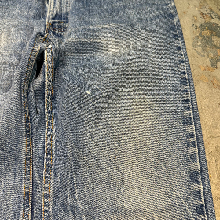 在美國製造的二手衣服/牛仔褲/ 505/尺寸33×28