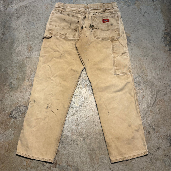古着 Dickies/ディッキーズ/ダック地ペインターパンツ/実寸サイズ33×30