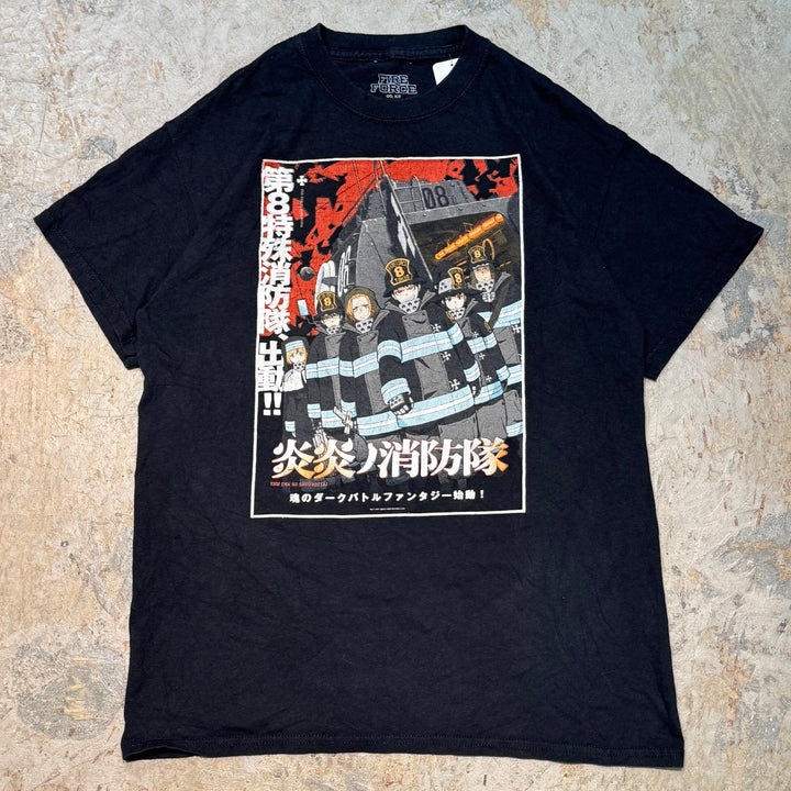 古着 FIRE FORCE/ 炎炎ノ消防隊/ プリントTシャツ/ サイズM