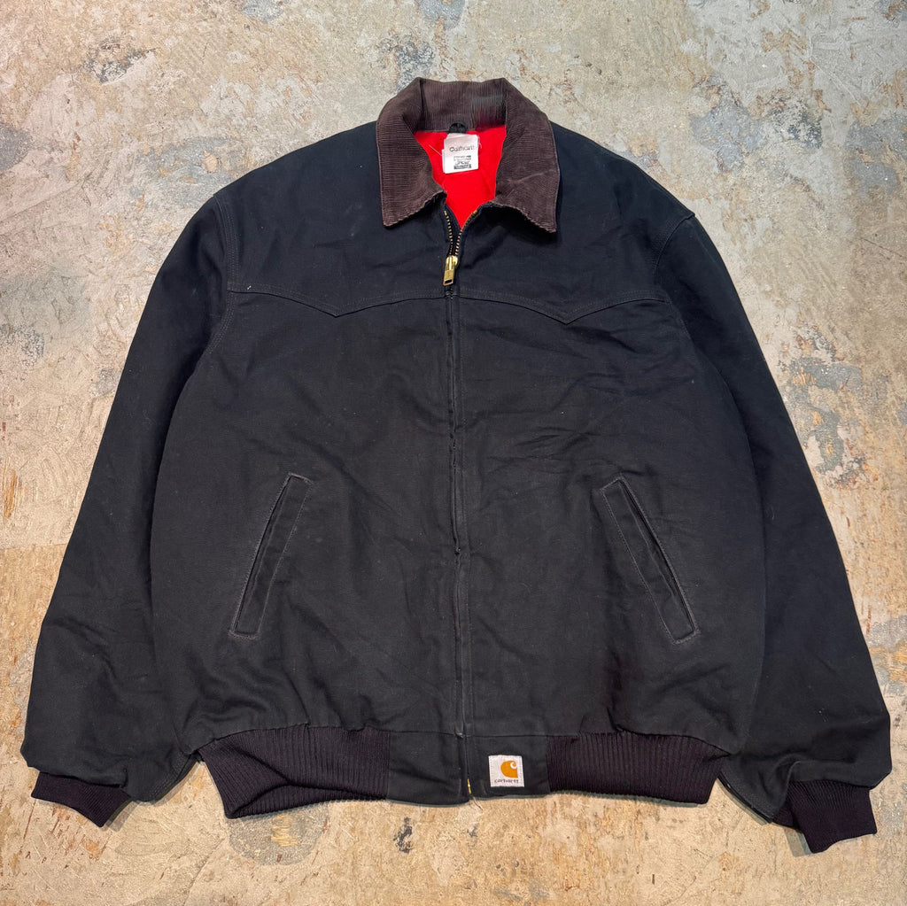 希少 襟先丸い Carhartt サンタフェジャケット レッド 90's「Carhartt」USA製 サンタフェジャケット – FUJI STORE