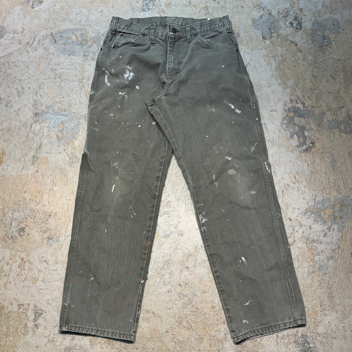 古着 Dickies/ディッキーズ/ダック地ペインターパンツ/実寸サイズ30×29