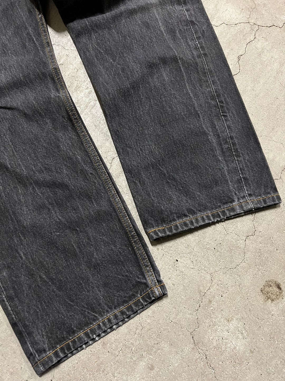 #MA19 古着 Levi's/リーバイス/Black Denim Pants/ブラックデニムパンツ/501/実寸サイズ33×29